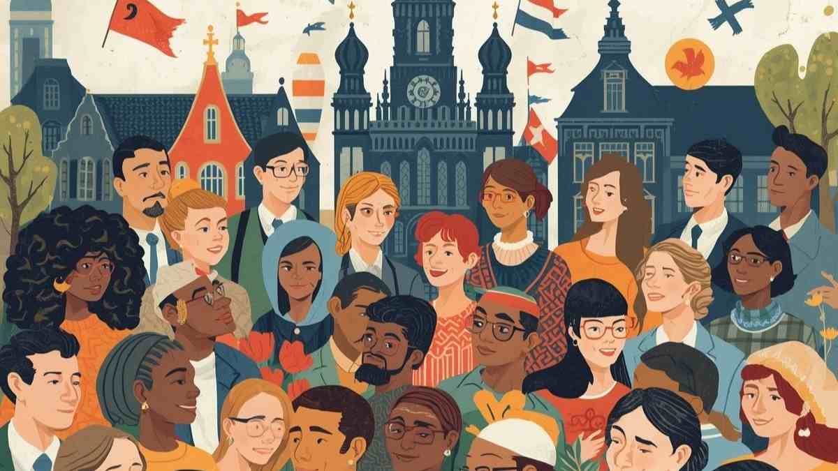 Dit vormt de kleurrijke en diverse structuur van Nederland.