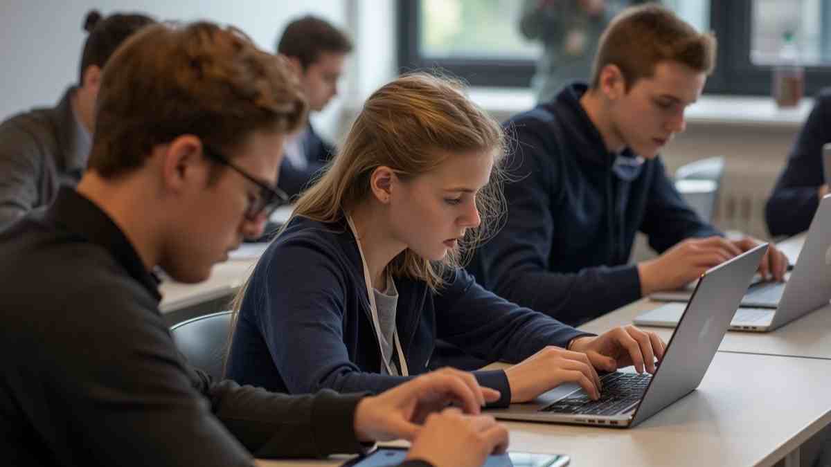 Apps voor het leren van talen, wiskundespellen en mobiele apps voor het herhalen van onderwerpen verbeteren de prestaties en motivatie van leerlingen.