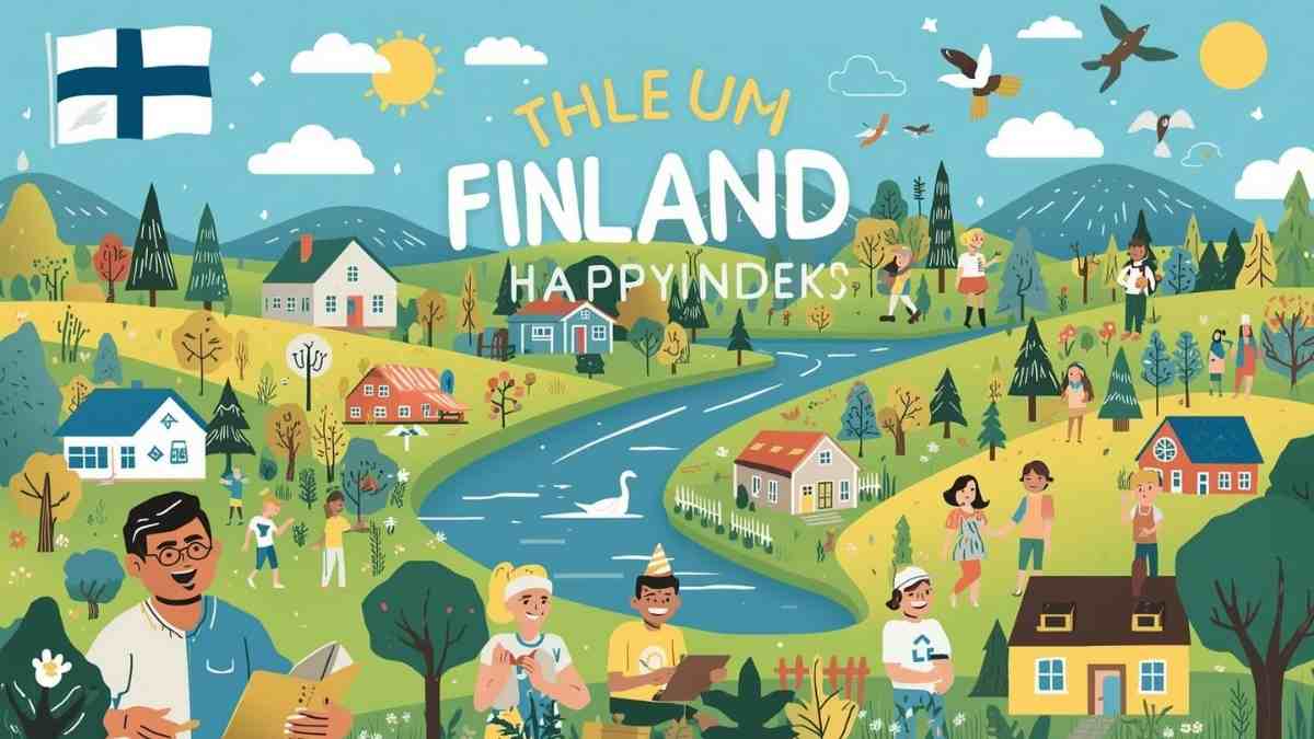 Aan de top van de geluksindex staan de realiteit van het Finse welvaartsmodel. (1)