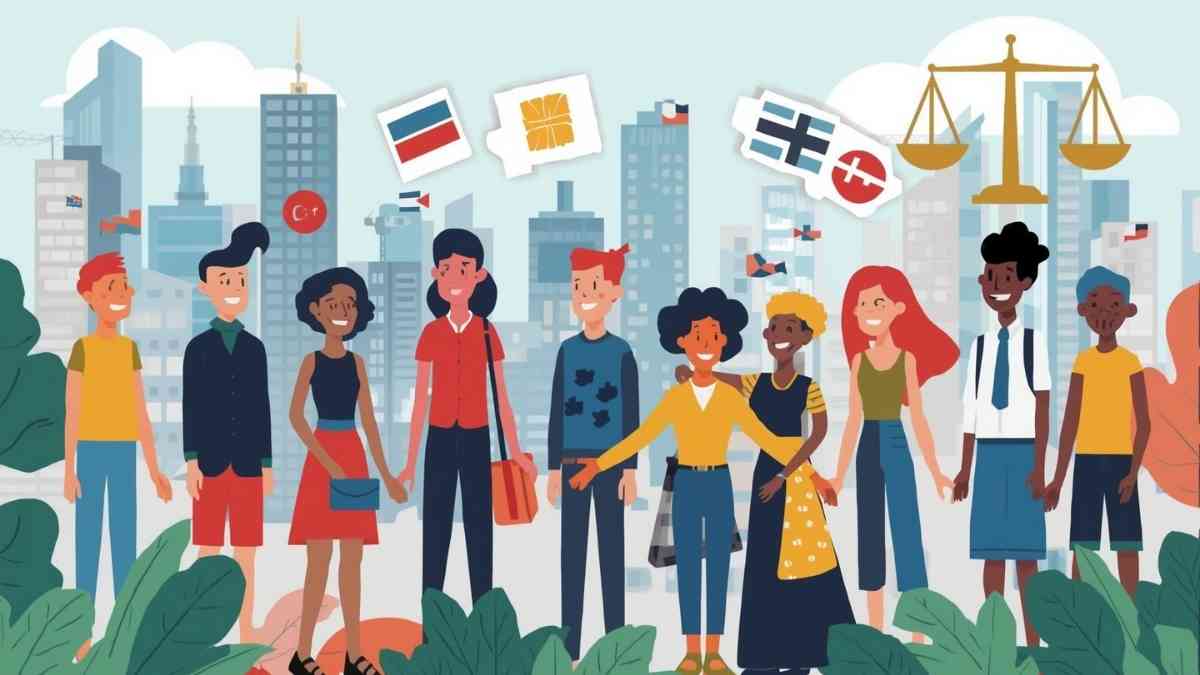 In Finland wordt sociale rechtvaardigheid ondersteund door maatregelen zoals een effectieve verdeling van sociale bijstand, het bieden van werkzekerheid en de ondersteuning van achtergestelde groepen.