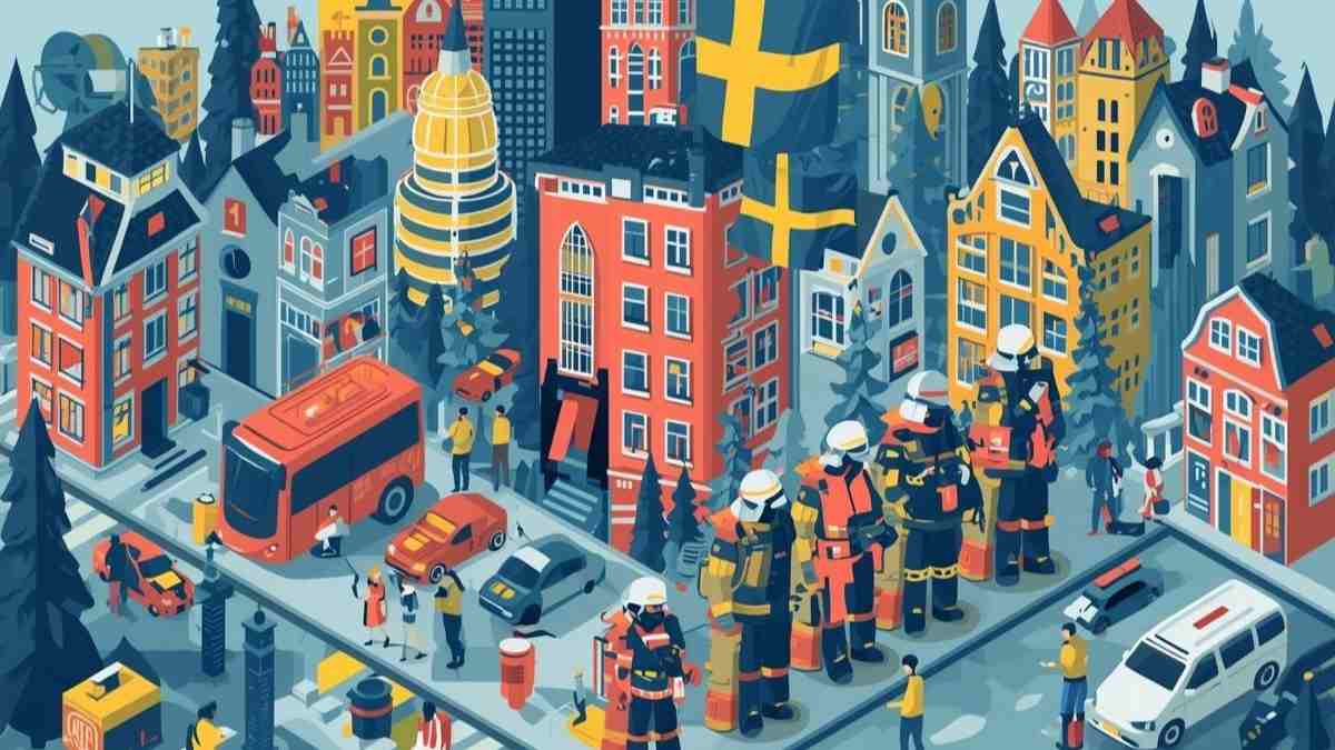 Zweden onderscheidt zich door zijn jarenlange ervaring in crisismanagement.