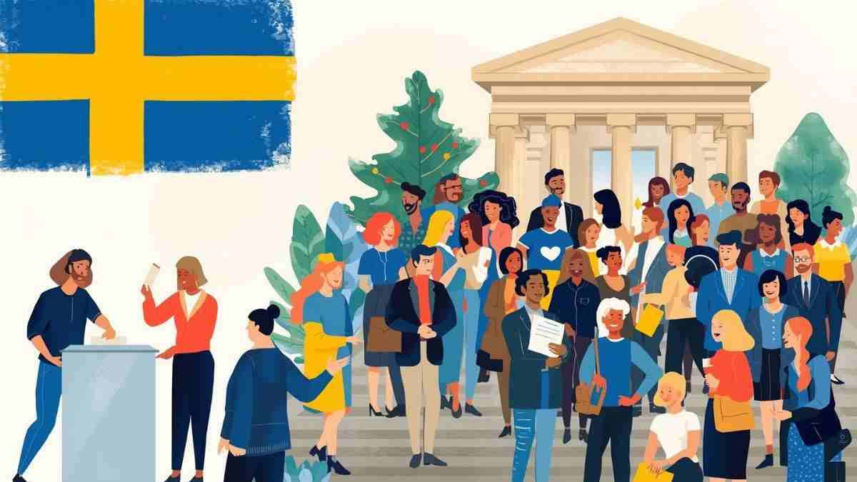 In het Zweedse model zijn de rol van het maatschappelijk middenveld, de structurele dimensies van maatschappelijke participatie en hun relatie met democratie complex en bestaan ze uit complementaire elementen.