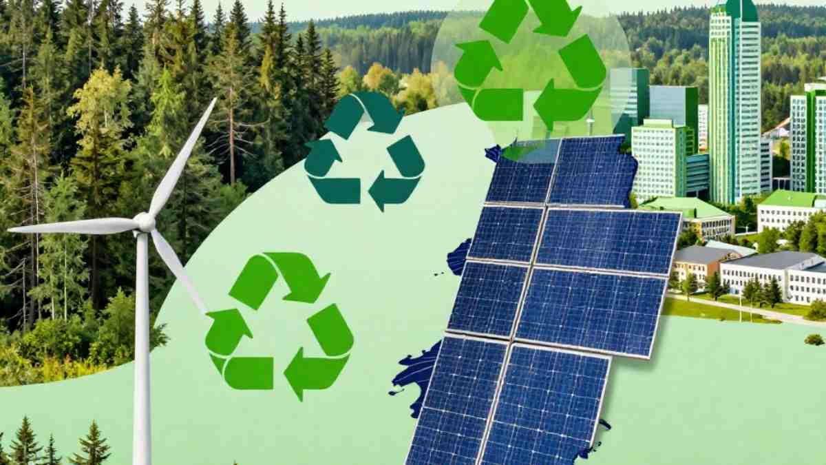 Finland speelt een voortrekkersrol in de bescherming van natuurlijke hulpbronnen, het gebruik van groene energie en recycling met zijn milieubewuste beleid.