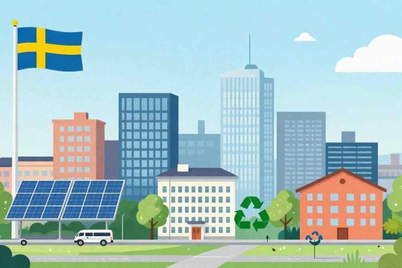 Duurzame ontwikkeling en milieubeleid in Zweden.