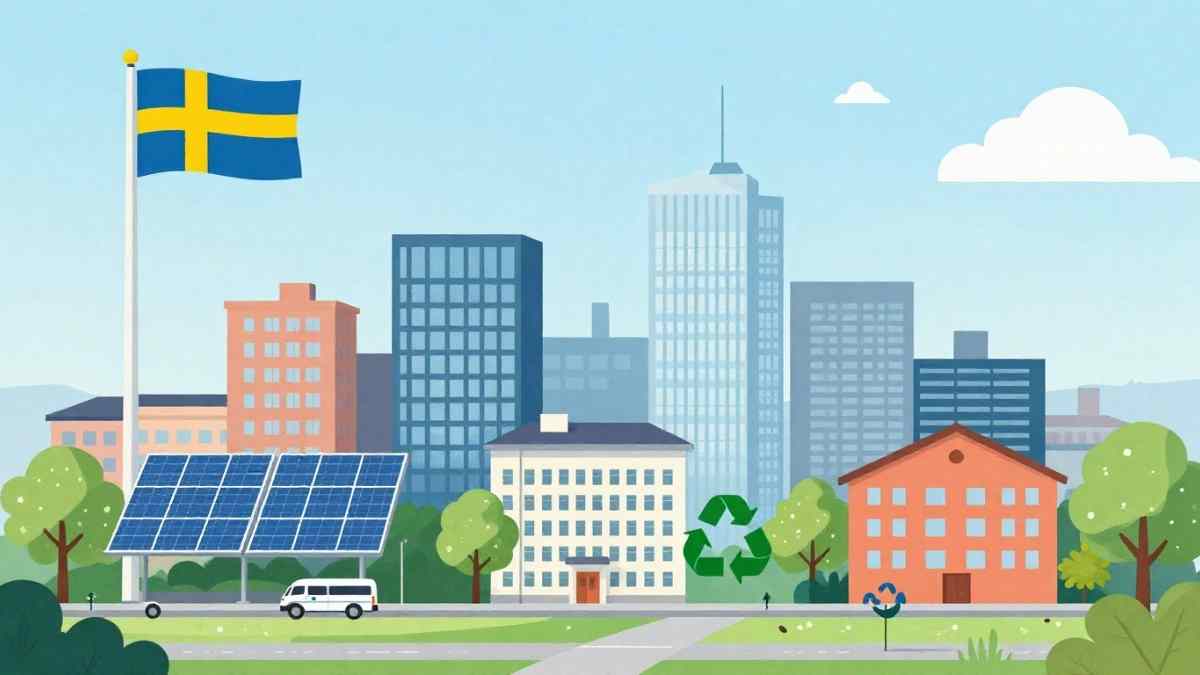 Duurzame ontwikkeling en milieubeleid in Zweden.