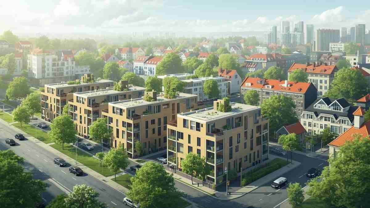 Dit beleid omvat maatregelen zoals het verhogen van de energie-efficiëntie, de bescherming van groene ruimten en het gebruik van duurzame materialen in nieuwbouwprojecten.