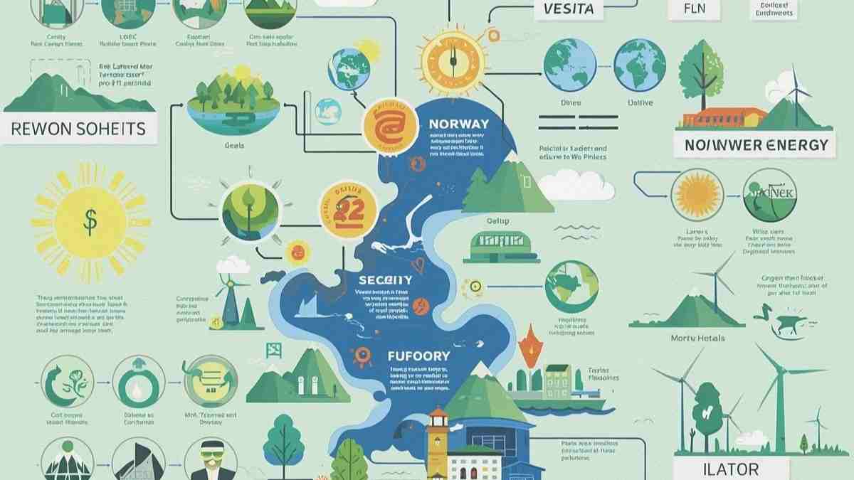 Het Noorse model combineert met succes economische ontwikkeling en milieubescherming door een milieubewuste aanpak te hanteren.