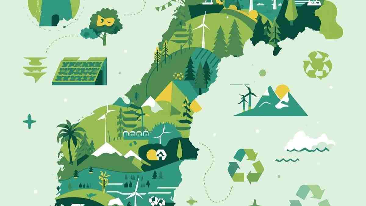 De Noorse visie op duurzaamheid ondersteunt een toekomst gebaseerd op schone energiebronnen en speelt een effectieve rol in de strijd tegen klimaatverandering.