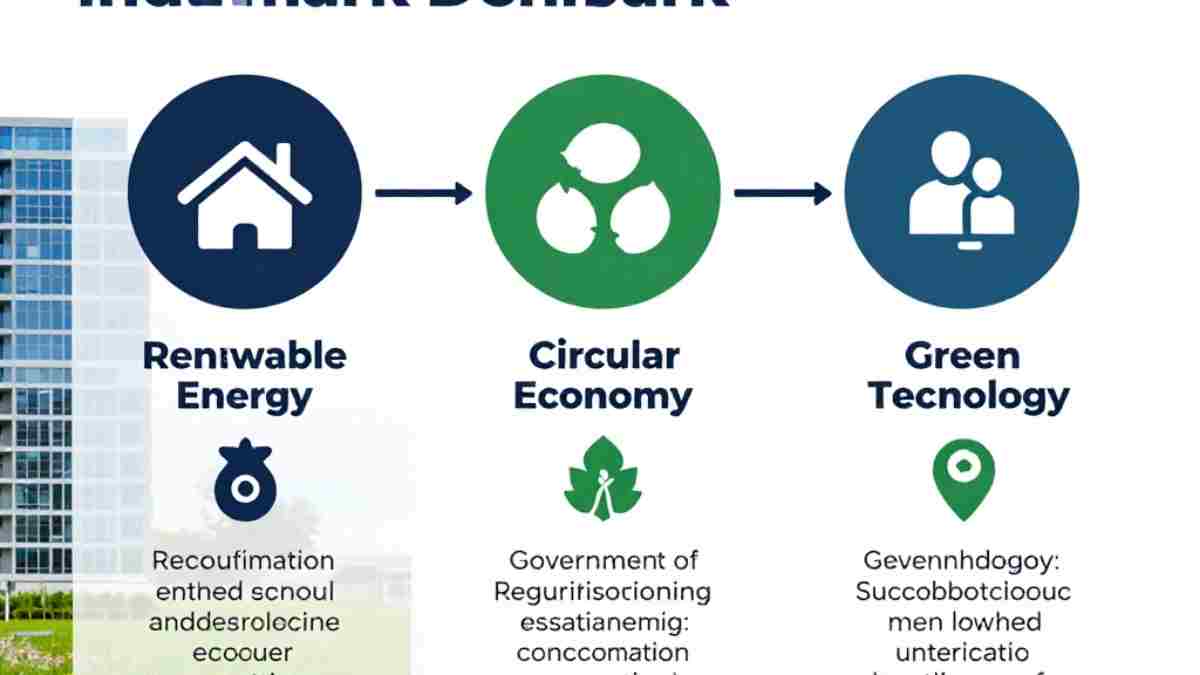 Onder de duurzame economische modellen van Denemarken vallen initiatieven op als energie-efficiëntie-incentives, investeringen in milieuvriendelijke technologieën, recyclingsystemen en groene financiering.
