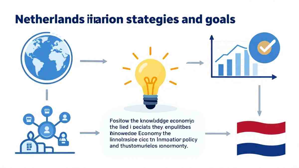 De Nederlandse overheid ontwikkelt beleid dat innovatie stimuleert en ondernemerschap en creativiteit ondersteunt.