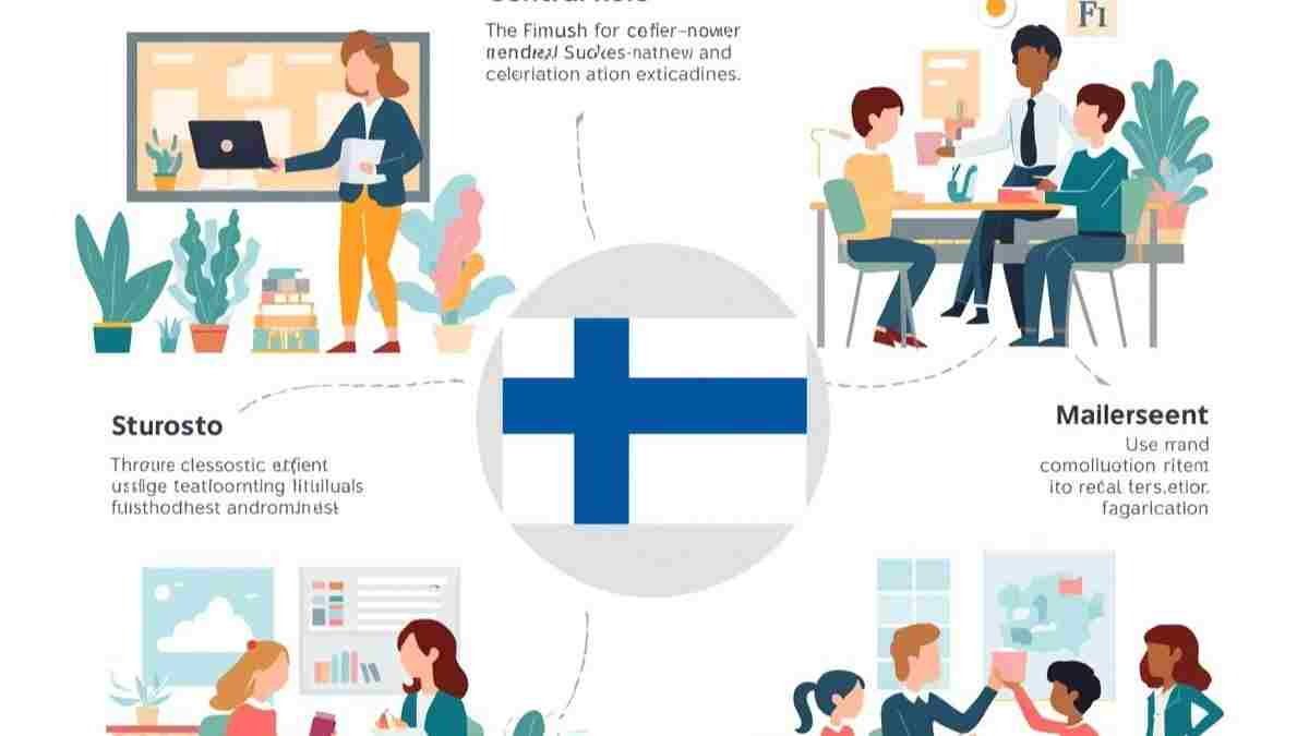 In Finland bouwen leerkrachten een hechte band op met leerlingen en ondersteunen ze hun individuele ontwikkeling.