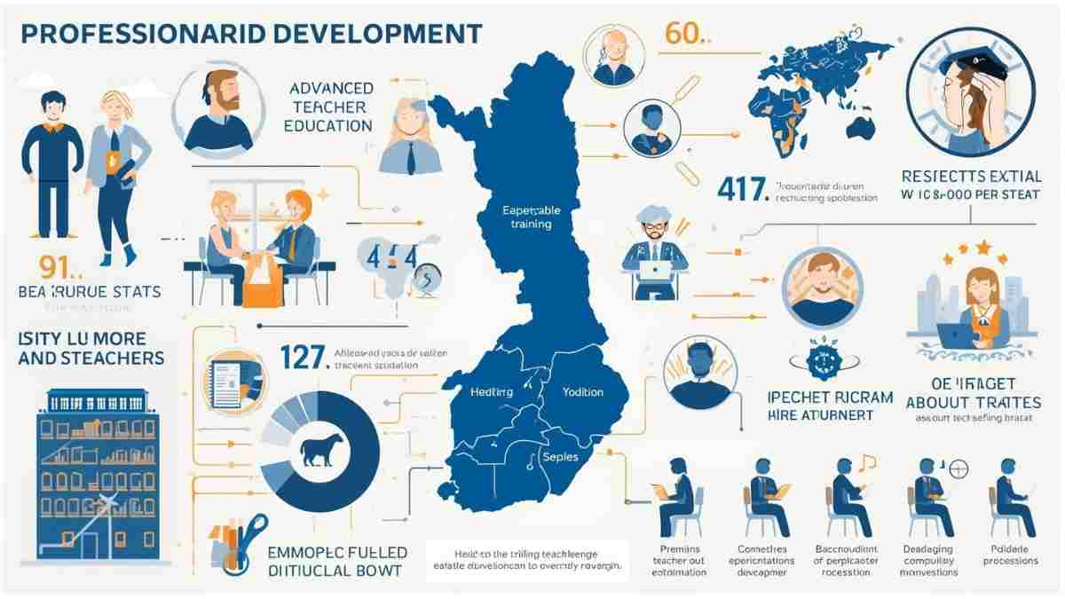 Bovendien werken leraren samen met collega's, delen ze ervaringen en leren ze van elkaar.