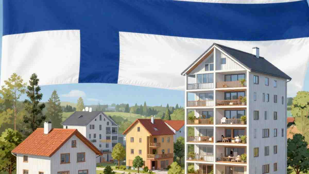 Huisvestingsbeleid en woonruimtes in Finland. (2)