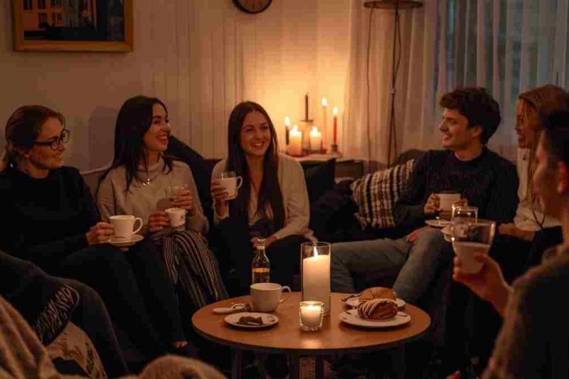 Hygge-cultuur het Deense geheim voor geluk en comfort.