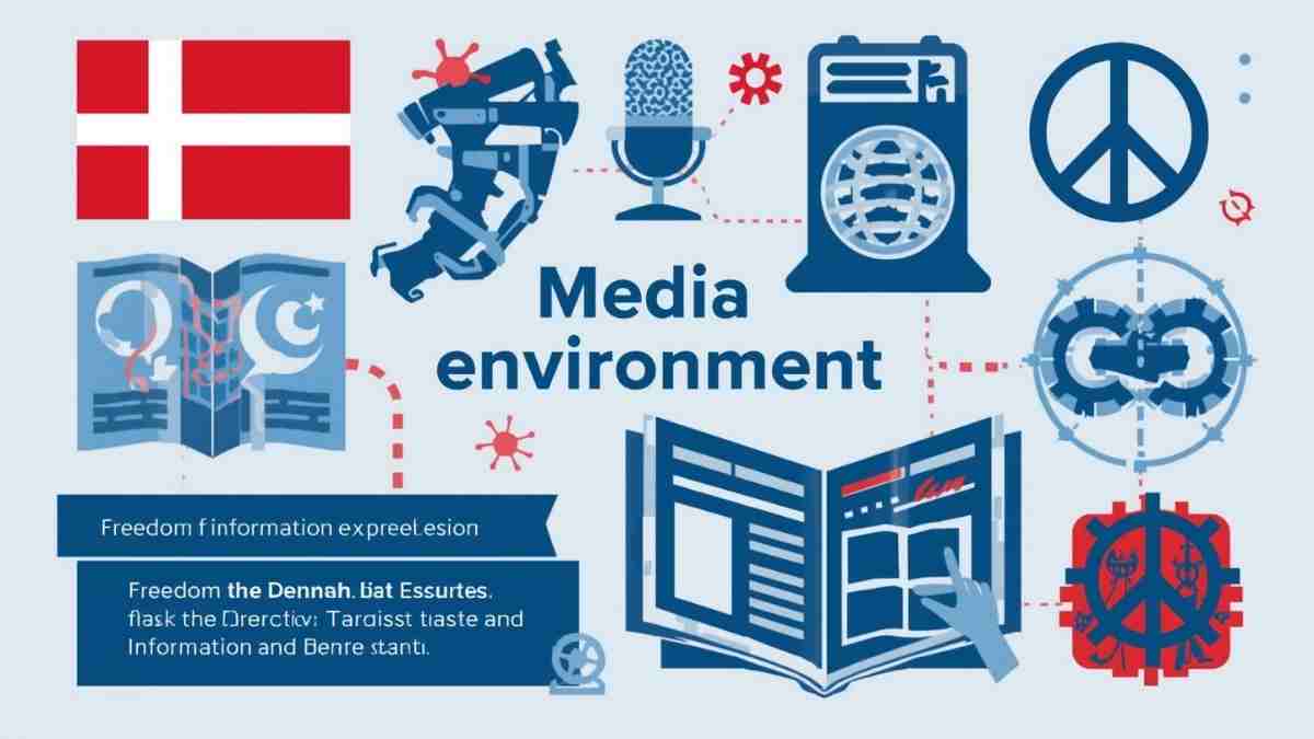 Mediaomgeving, vrijheid van informatie en meningsuiting in Denemarken. (3)