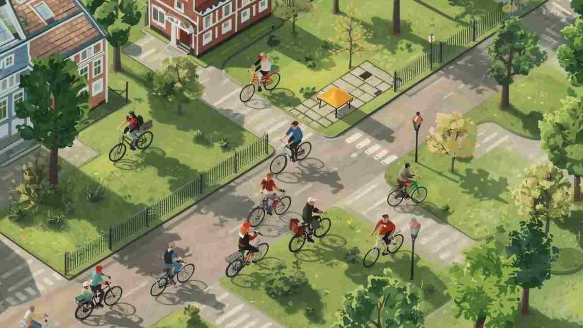 Door mensen samen te brengen, bevordert fietsen de sociale interactie en versterkt het de banden binnen de gemeenschap.