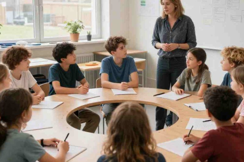 Studentgericht leermodel in Denemarken (2)