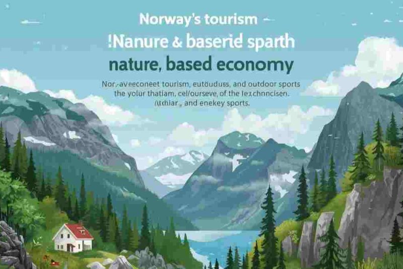 Toerisme en een op de natuur gebaseerde economie in Noorwegen. (6)