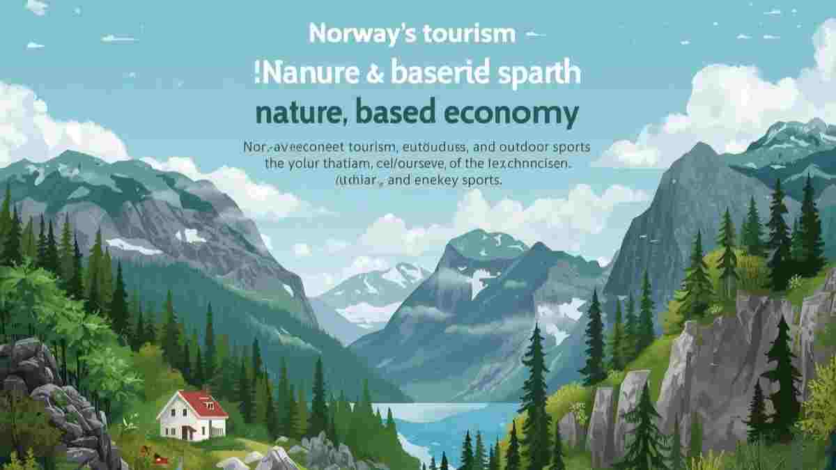 Toerisme en een op de natuur gebaseerde economie in Noorwegen. (6)