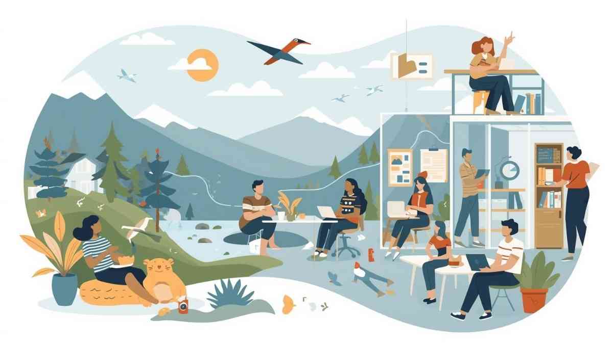 Dit maakt het gemakkelijker om een ​​goede balans tussen werk en privéleven te bereiken.