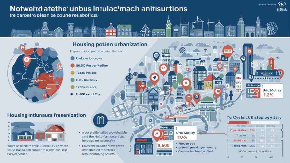 Stedelijke transformatieprojecten, sociaal woningbeleid en stedenbouw spelen een belangrijke rol in dit beleid.