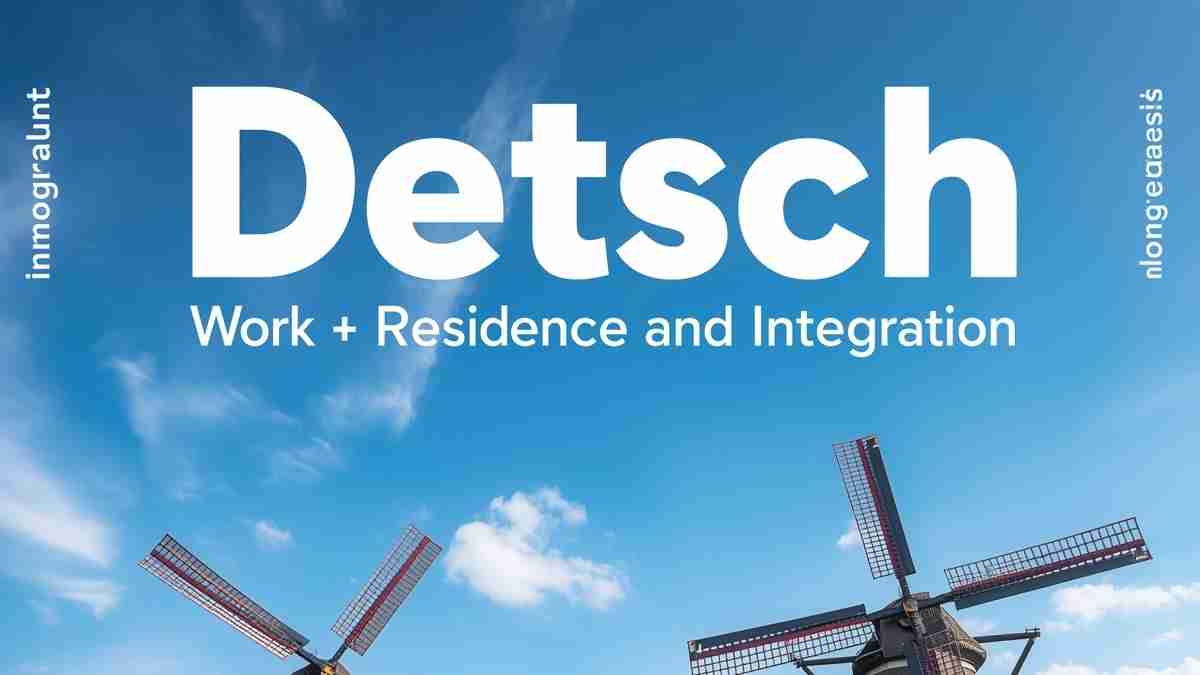 Nederlandse immigratiegids werk, verblijf en integratie. (1)